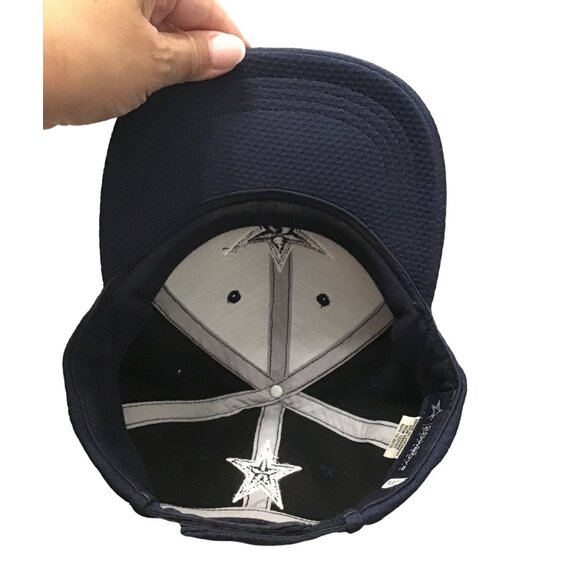 DALLAS COWBOYS BOYS NAVY SNAP BACK HAT YOUTH TEAM LOGO HAT - Picture 6 of 6